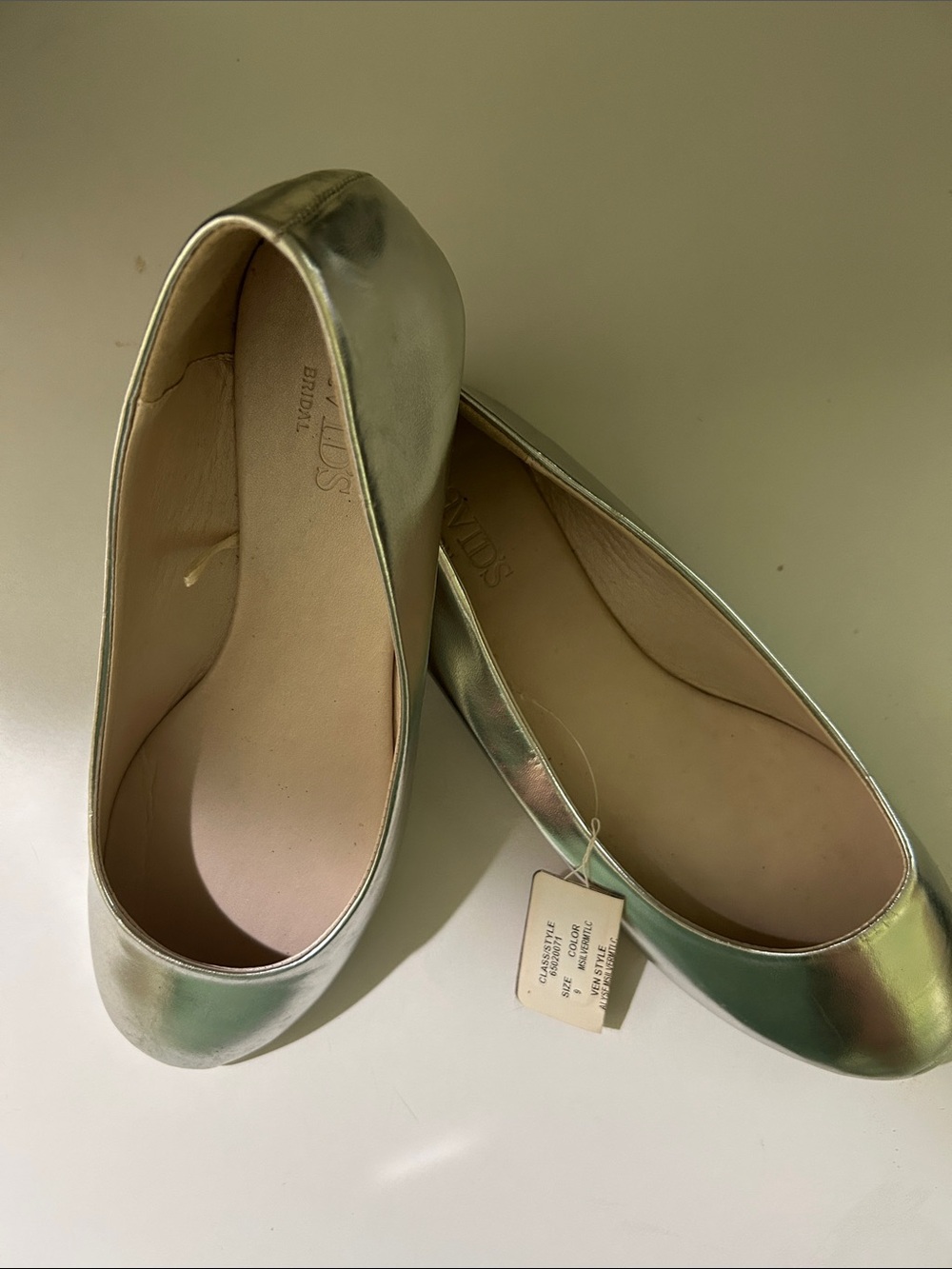 Metallic Silver Flat